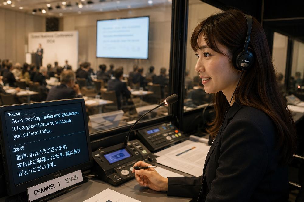 【関西】同時通訳技術オペレーター/正社員登用～未経験歓迎～